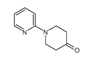 1-(吡啶-2-基)哌啶-4-酮结构式