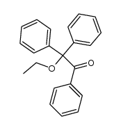 2-ethoxy-1,2,2-triphenyl-ethanone Structure