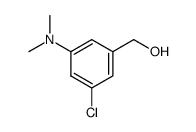 3-chloro-5-N,N-dimethylaminobenzyl alcohol Structure