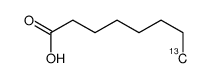 辛酸-8-13C结构式