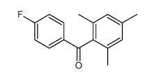 (4-fluorophenyl)-(2,4,6-trimethylphenyl)methanone结构式