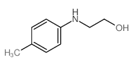 2-[(4-methylphenyl)amino]ethanol structure