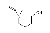 1-Aziridinebutanol,2-methylene-(9CI) Structure