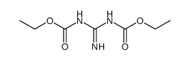 N,N'-bis-ethoxycarbonyl-guanidine结构式