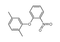 (2,5-dimethyl-phenyl)-(2-nitro-phenyl)-ether结构式