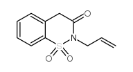 2-allyl-1,1-dioxo-1,4-dihydro-2H-1λ6-benzo[e][1,2]thiazin-3-one Structure