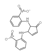 2-Cyclopenten-1-one,4,5-bis[(2-nitrophenyl)amino]- picture