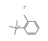 o-MeC6H4NMe3(+)*I(-)结构式