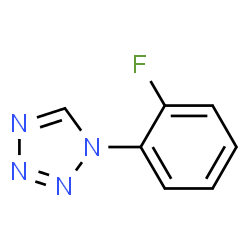 1H-Tetrazole,1-(2-fluorophenyl)-(9CI) structure