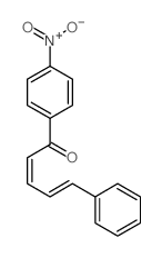 1-(4-nitrophenyl)-5-phenyl-penta-2,4-dien-1-one structure