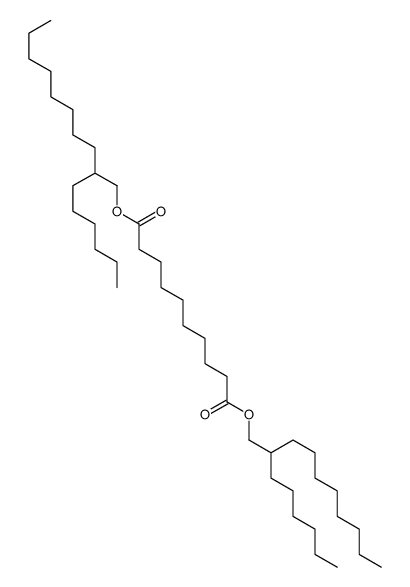bis(2-hexyldecyl) decanedioate结构式