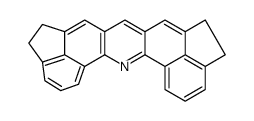4,5,9,10-tetrahydrodiindeno[1,7-bc:7',1'-hi]acridine结构式