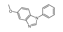 5-methoxy-1-phenylbenzimidazole结构式