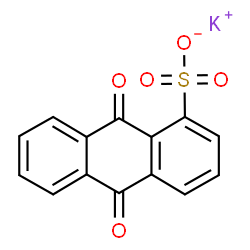 potassium 9,10-dihydro-9,10-dioxoanthracenesulphonate结构式