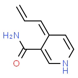 3-Pyridinecarboxamide,1,4-dihydro-4-(2-propenylidene)-(9CI) structure
