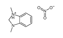 1,3-dimethyl-1,2-dihydrobenzimidazol-1-ium,nitrate Structure