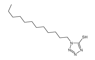 1-dodecyl-2H-tetrazole-5-thione Structure