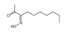 3-hydroxyiminodecan-2-one Structure