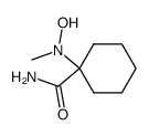 1-Carbamoyl-1-(N-methyl-hydroxylamino)-cyclohexan结构式