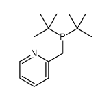 2-(二叔丁基膦甲基)吡啶结构式