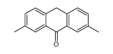 2,7-dimethylanthrone Structure