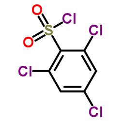 2,4,6-Trichlorobenzenesulfonyl chloride Structure