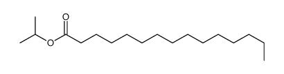 propan-2-yl pentadecanoate Structure