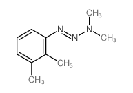 N-(2,3-dimethylphenyl)diazenyl-N-methyl-methanamine structure