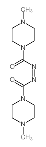 Methanone,1,1'-(1,2-diazenediyl)bis[1-(4-methyl-1-piperazinyl)- picture