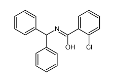 2-Chloro-N-(diphenylmethyl)benzamide结构式