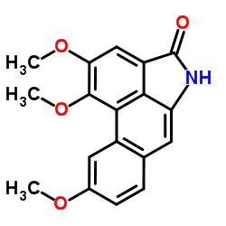 1,2,9-Trimethoxydibenzo[cd,f]indol-4(5H)-one Structure