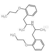 1-(2-propoxyphenyl)-N-[1-(2-propoxyphenyl)propan-2-yl]propan-2-amine structure