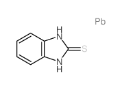 2H-Benzimidazole-2-thione,1,3-dihydro-, lead(2+) salt (2:1) Structure