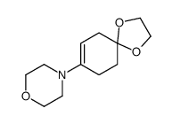 4-(1,4-dioxaspiro[4.5]dec-7-en-8-yl)morpholine Structure