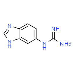 Guanidine, 1H-benzimidazol-5-yl- (9CI) Structure