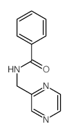 Benzamide,N-(2-pyrazinylmethyl)- Structure