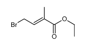 ethyl 4-bromo-2-methylbut-2-enoate Structure