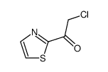 Ethanone, 2-chloro-1-(2-thiazolyl)- (9CI) Structure
