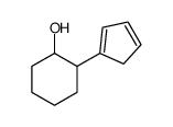 2-cyclopenta-1,3-dien-1-ylcyclohexan-1-ol结构式