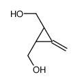 [(1R,2S)-2-(hydroxymethyl)-3-methylidenecyclopropyl]methanol结构式