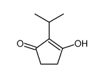 3-hydroxy-2-propan-2-ylcyclopent-2-en-1-one Structure