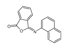 3-naphthalen-1-ylimino-2-benzofuran-1-one结构式