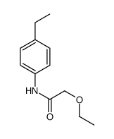 Acetamide, 2-ethoxy-N-(4-ethylphenyl)- (9CI)结构式