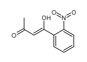 4-hydroxy-4-(2-nitrophenyl)but-3-en-2-one Structure