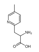 2-Pyridinepropanoicacid,alpha-amino-5-methyl-(9CI) Structure