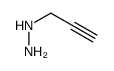 PROP-2-YNYL-HYDRAZINE结构式