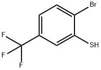 2-Bromo-5-(trifluoromethyl)benzenethiol Structure