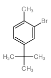 Benzene,2-bromo-4-(1,1-dimethylethyl)-1-methyl- structure