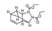 3,3a,3b,6,6a,6b-hexahydro-3,6-cyclo-cyclopropa[de]cinnoline-1,2-dicarboxylic acid diethyl ester Structure