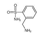 Benzenesulfonamide, 2-(aminomethyl)- (9CI) Structure